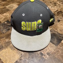 Phoenix Suns Green Bean HWC Grey Adjustable Snapback Hat Cap