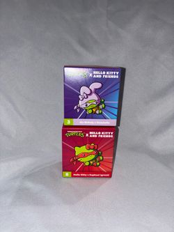 Hello Kitty and Friends X Teenage Mutant Ninja Turtles McDonald Happy Meal Toys