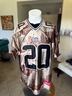 Authentic Supreme Paneled Jersey Chocolate Chip Camo Size Large