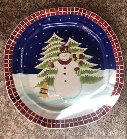 Gates Ware - Serving Platter Christmas