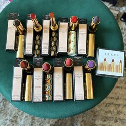 Gucci Lipsticks Various Shades - Brand New