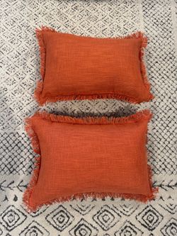 Orange Throw Pillows