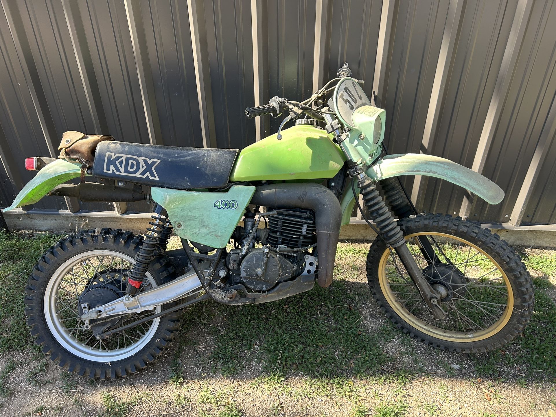 Vintage 1979 Kawasaki KDX 400