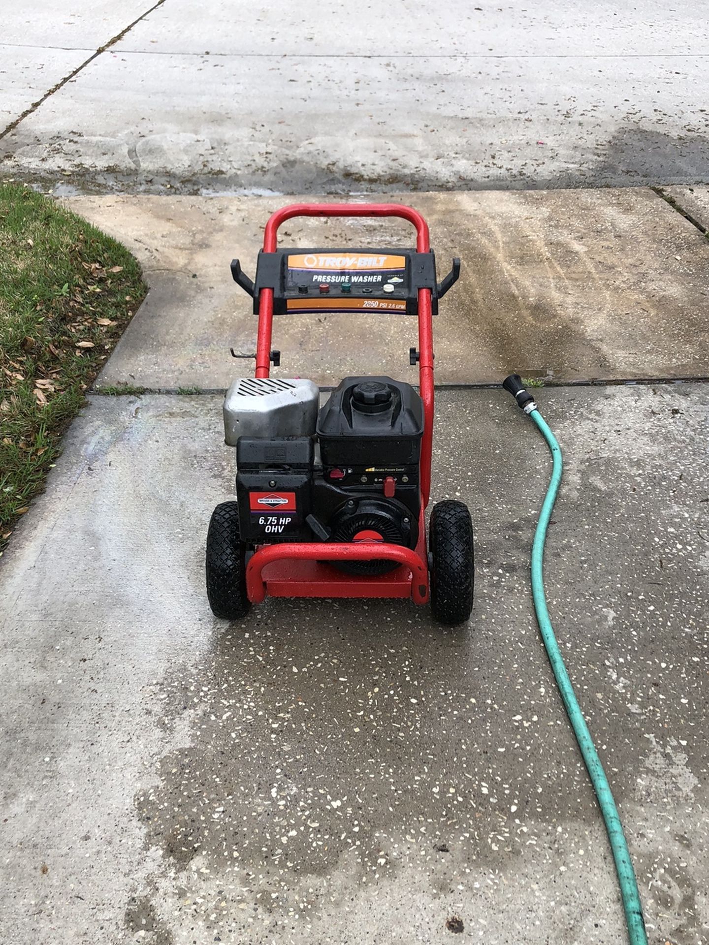 Troy Built Pressure Washer