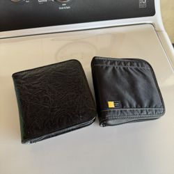 Pair of Case Logic CD Storage Wallets 