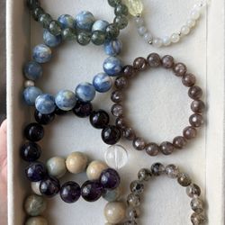 Natural Crystal Bracelets