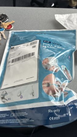 Cpap F&P Vitera full face mask and replacement