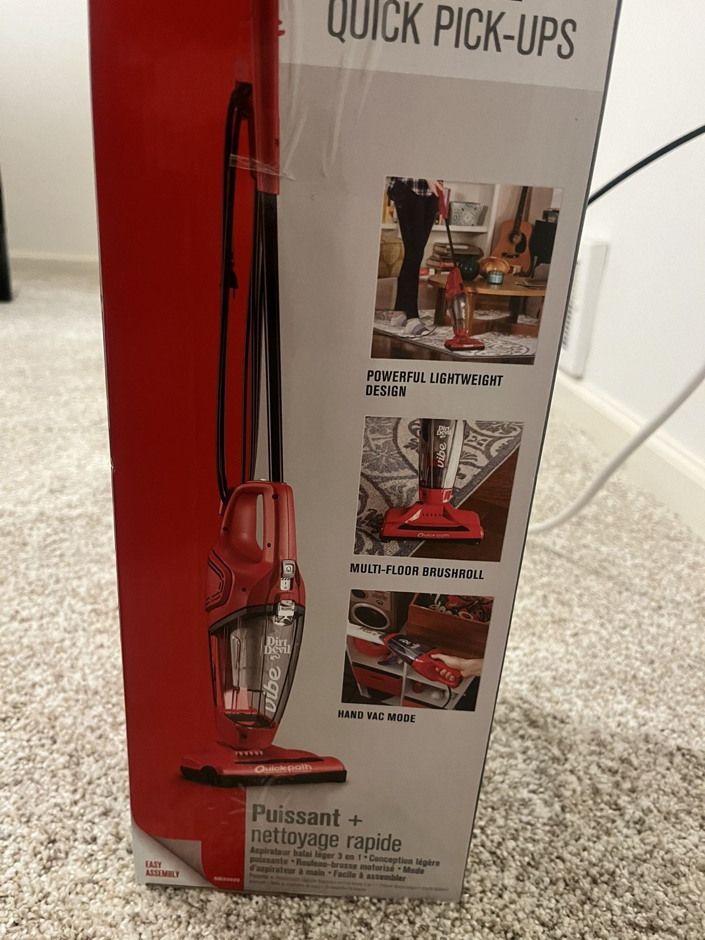 Dirt Devil Vibe 3-in-1 Stick Vacuum Cleaner