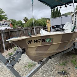 Aluminum Boat 14’long 