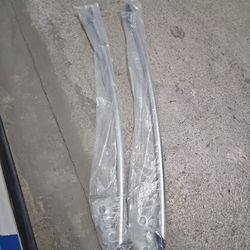 TENOVEL Adjustable Curved Shower Curtain Rods 2 Of Them