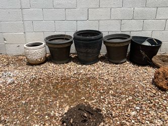 Large planter pots