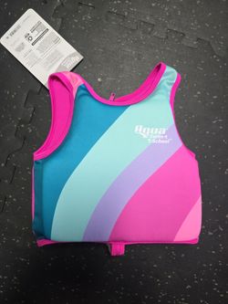 Aqua Swim School Kids Float Vest