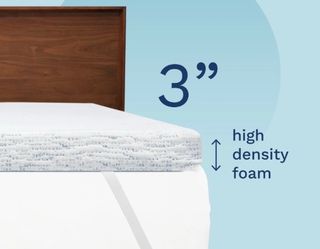 High Density Mattress Topper - 3 Inches - Twin XL - Barely used