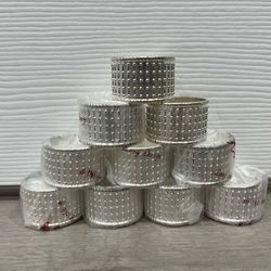 Set of 10 Brand New Napkin Rings