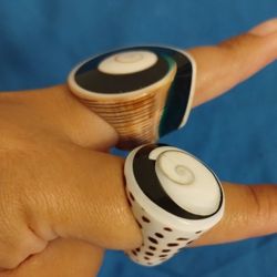 Chunky Sea Shell Ring $10 Each 