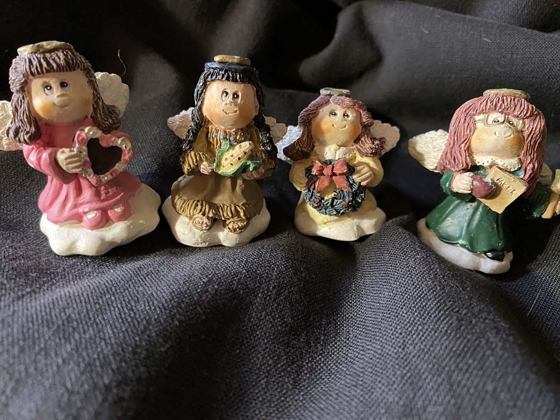 4 Angel Figurines