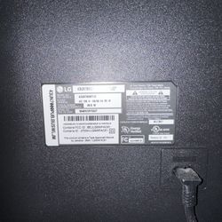 LG 4k 43" Tv
