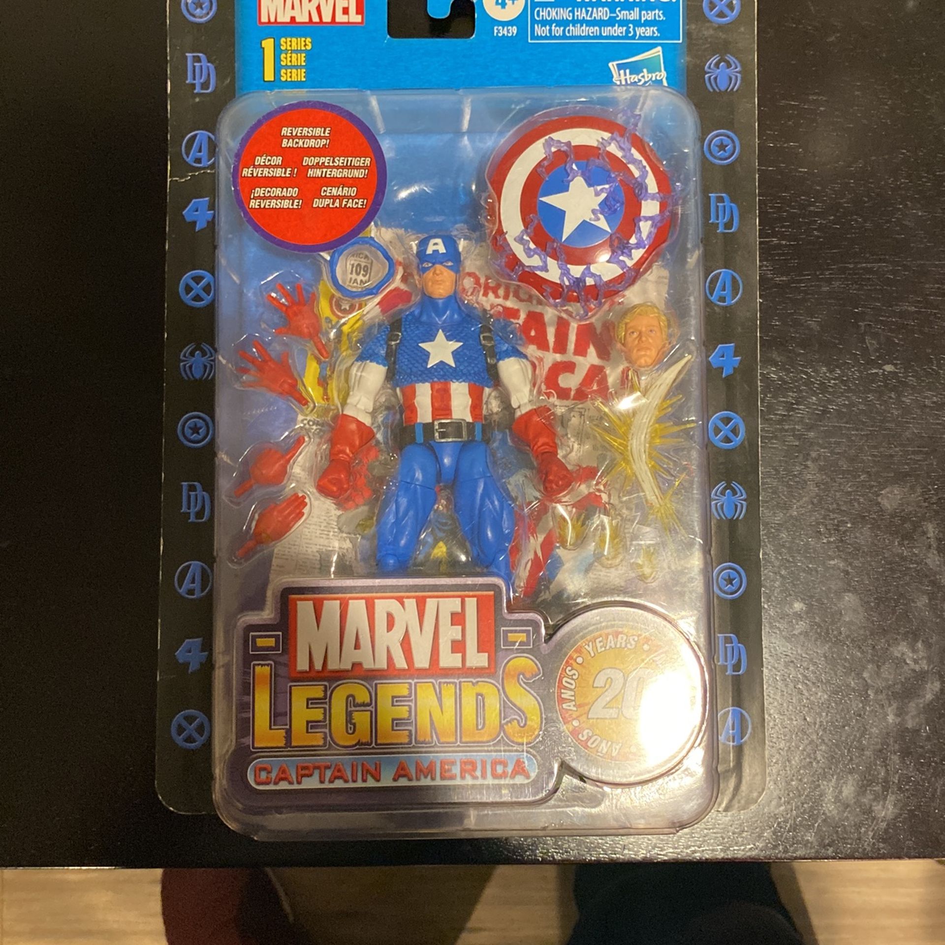 Marvel Legends Captain America 20th Anniversary Figure