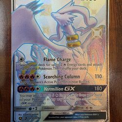 Pokemon Reshiram GX SV51/SV94 Shiny Holo Rare Hidden Fates NM/M PACK FRESH