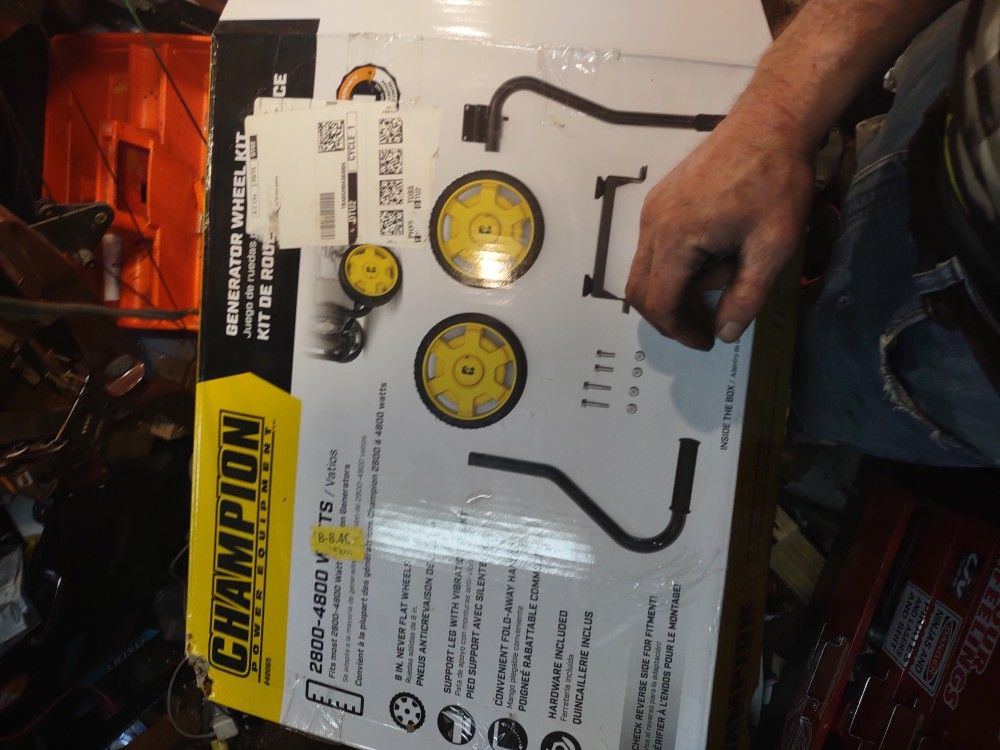 $30 ...Champion Generator Wheel Kit