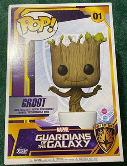 Funko Pop! Marvel: Guardians of The Galaxy - 18" Mega Groot, Super Sized Figure