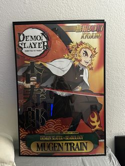 Demon Slayer x Bearology Exclusive Posters Rengoku & Tanjiro Mugen Train