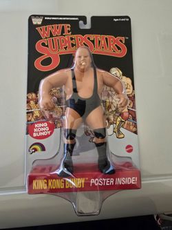 WWE LJN SuperStars King Kong Bundy Chase Black Card
