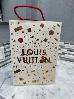 LV Paper Shopping Bag Christmas Edition
