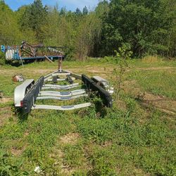 Aluminum 3 Axle Trailer