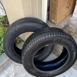 Two RV4 Tires Less Than One Year Used