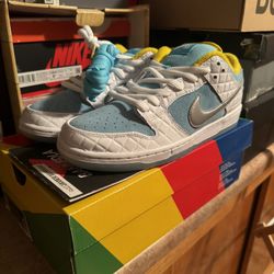 NIKE SB DUNK LOW FTC LAGOON PULSE Sz 9 DS