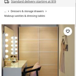 Makeup Vanity & Dressing Table 