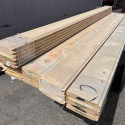Wood Lumber T& 1x6x8ft