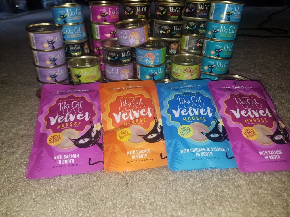 Wet Tiki Cat Food And Tiki Cat Topers