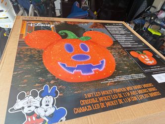 3.6 LED Mickey Pumpkin with Infinity LED lights