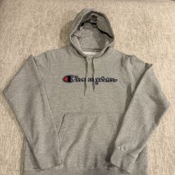 Slightly Used Champion Grey Hoodie Hoody Men’s Size Medium
