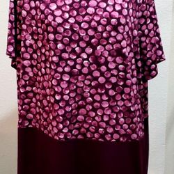 Woman Within Slinky Loose Fit Blouse size Woman's 18/20