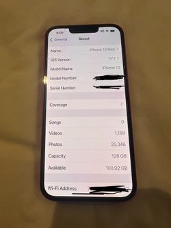 iPhone 13 (128 GB) AT&T Carrier Only