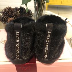 Victoria’s Secret Sherpa Faux Fur Slipper Boots 