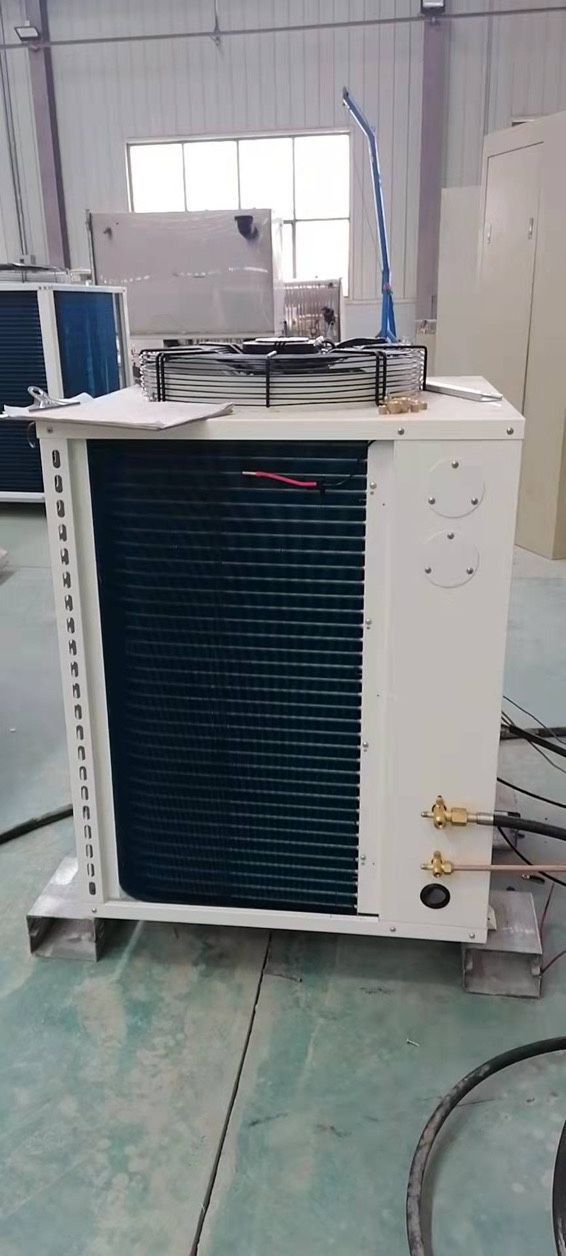 Industrial AC and Cooler Unit with a variable speed condenser 