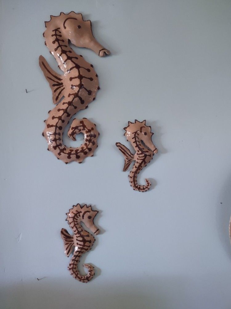 Sea Horse Art, Metal, hand made