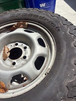4 tires with rims