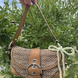 Coach Soho Signature Hobo Shoulder Bag