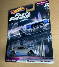 Hot Wheels Premium Fast & Furious: Fast Rewind Nissan Skyline HT 2000GT-X