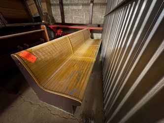 Salvaged Wooden Pews