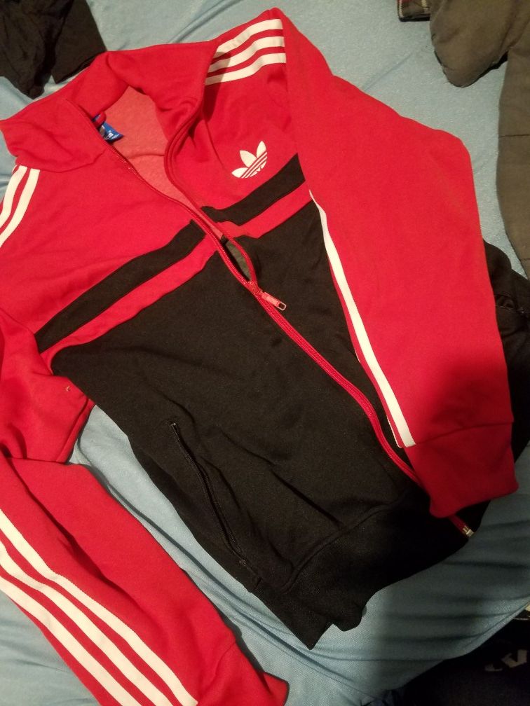 Adidas zip up for sale ONLY $10 size Medium