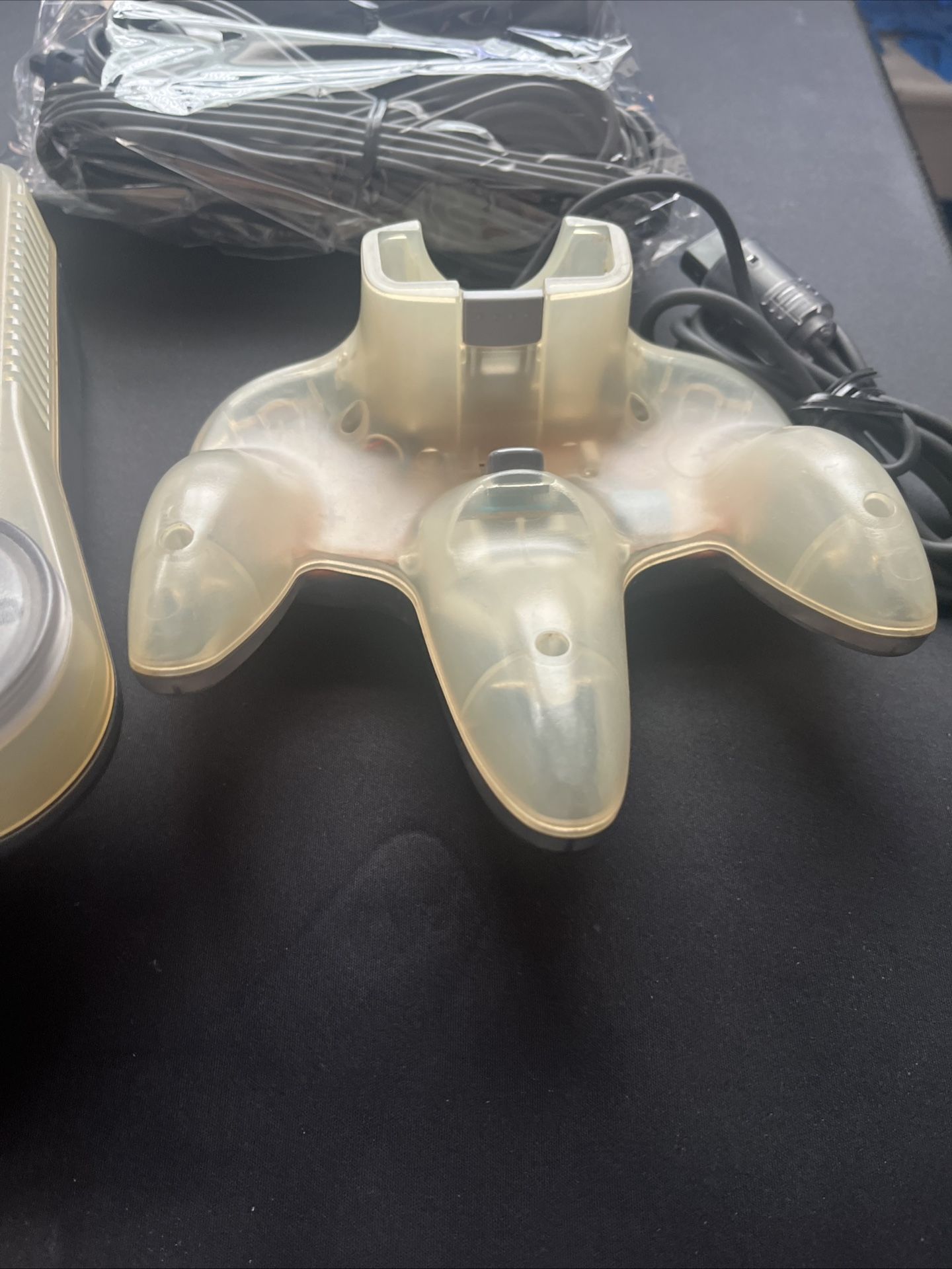 Jusco N64 Nintendo 64 Console Rare Black Clear