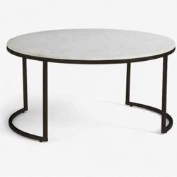 Pottery Barn Delaney Marble Table