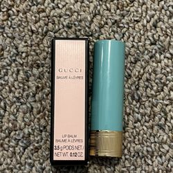 New w/ Box Gucci Baume à Lèvres Lip Balm, 5 Ester Rosewood