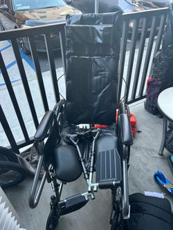Silver sport full reclining chair